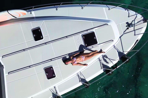 Excursion en yacht privé avec barbecue gastronomique et coucher de soleil sur les plages de PapagayoExcursion en yacht privé avec barbecue gastronomique et coucher de soleil sur 