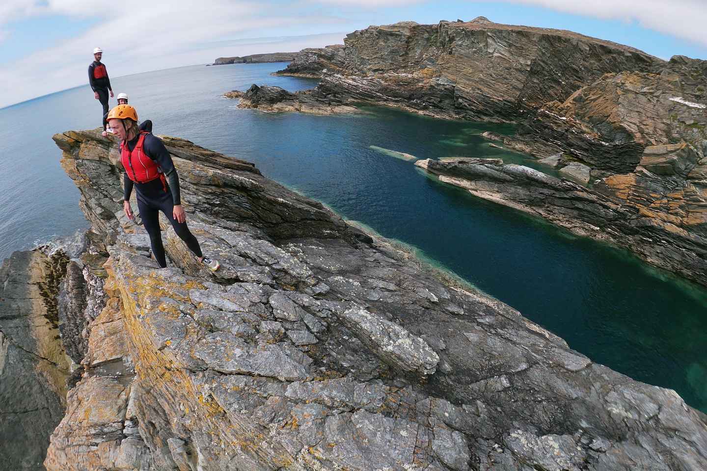 Anglesey: Epic Coasteering with Swimming Climbing and Jumps