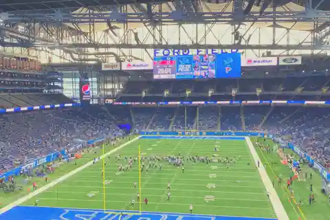 Detroit: Jogo de futebol americano do Detroit Lions no Ford Field