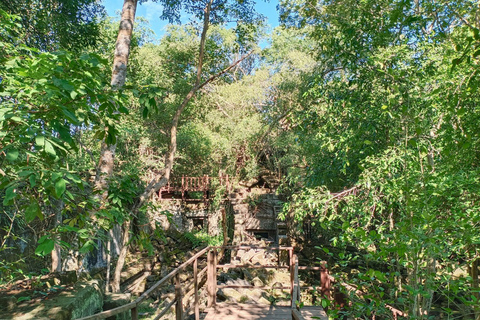 Excursion privée d'une journée à Banteay Srei, Beng Mealea et Rolous