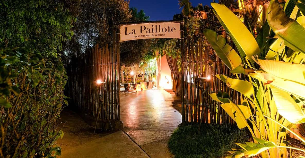 Marrakech : 3-Course Dinner at Restaurant La Paillote | GetYourGuide