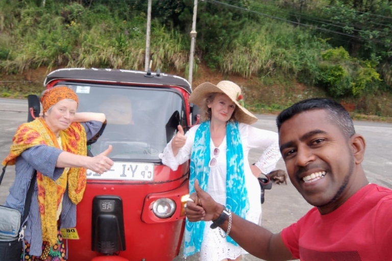 Kandy : Tour d'Ambuluwawa : Tour des 3 temples Tour de ville en Tuk TukKandy : Visite touristique et tour d'Ambuluwawa en Tuk Tuk