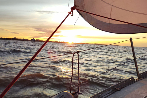 Come see the sunset in Buenos Aires on the widest river in the world.
