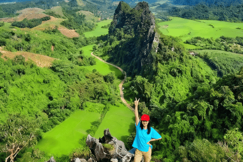 Vang Vieng:Zipline,Kayak,Nam Xay,Lagoon 2&Optional Paramotor Full-Day Adventure with Morning Paramotor