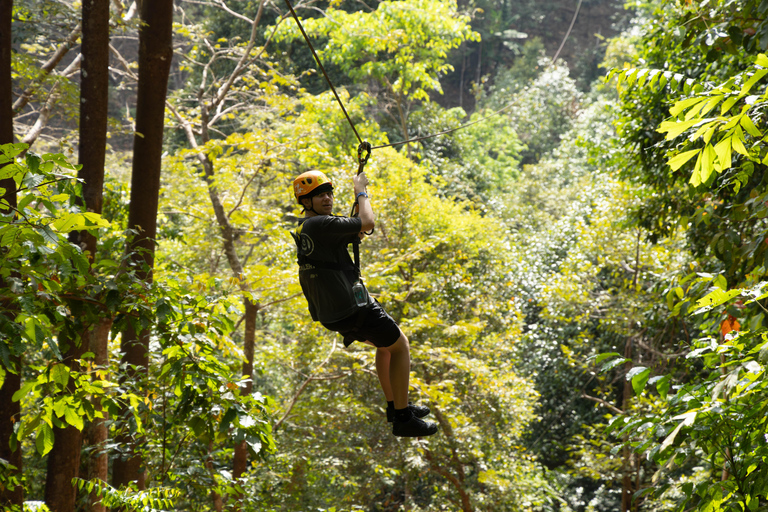 Phuket: Flying Hanuman Zipline Adventure SD4: Epic Adventure with Elephant Jungle