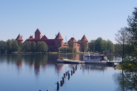 Vilnius: Trakai Self-Guided Bike Tour with Train Tickets