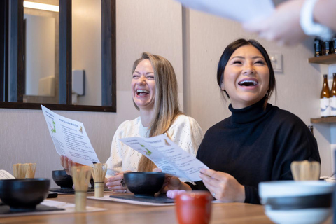 Tokyo: Matcha Making Experience with Sweets in Asakusa