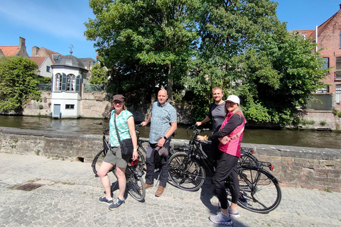 Brügge mit dem Fahrrad mit Familie und Freunden!