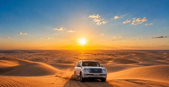 Doha: Half-Day Layover Desert Safari, Camel Ride, Sandboard