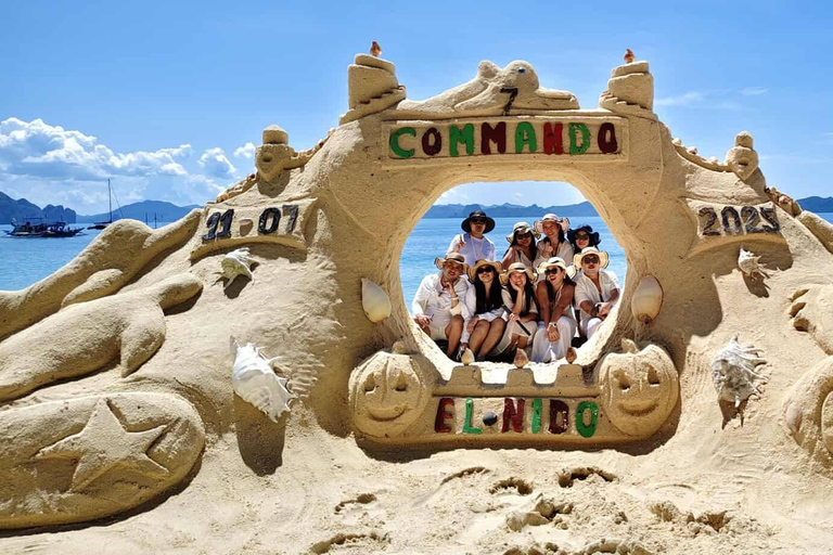 From Puerto Princesa: El Nido Tour A/B/C/D with Van & Lunch