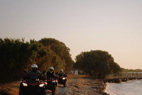 Rhodes: Guided Quad ATV Off-Road Safari Morning tour (3h)