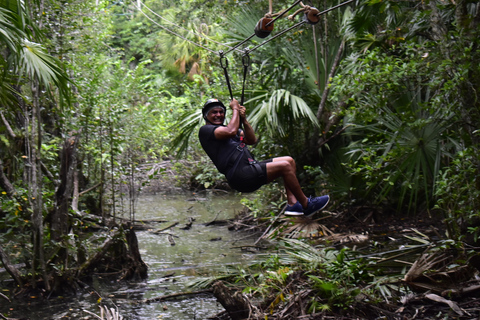 ATV Tour from Tulum or Riviera with Rappel, Cenote & Zipline *"Mystic Maya Adventure: Rappel, Cenote, Zipline & ATV"*