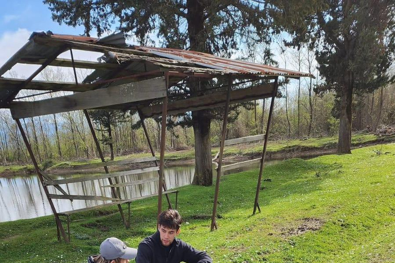 Western Georgia River Fishing & Georgian Food Experience