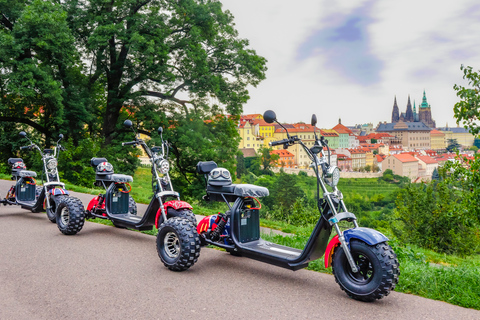 Prague: Guided Sightseeing Tour by Electric Trike2.5 Hours: 2 People on 1 Trike