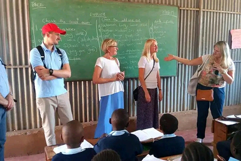 Nairobi Kibera Slum: Children Home Visit And Donation Tour.