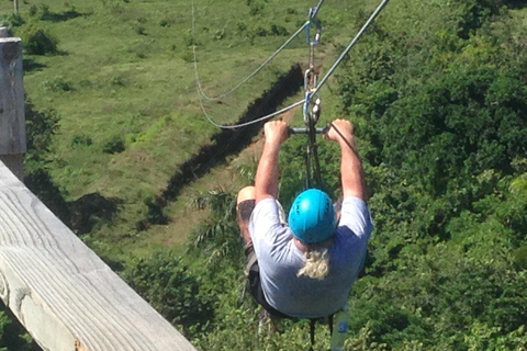 Private Puerto Plata Canopy Zipline Experience