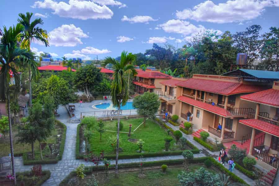 Luxus-Chitwan-Dschungel-Safari-Paket (2 Nächte/3 Tage) Resort. Foto: GetYourGuide Luxus-Chitwan-Dschungel-Safari-Paket (2 Nächte/3 Tage) Resort. Foto: GetYourGuide