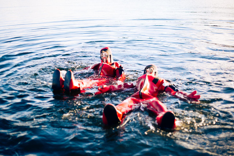 Stockholm: Hike, Outdoor Cooking, and Cold-Water Floating Pickup / drop-off from Stockholm