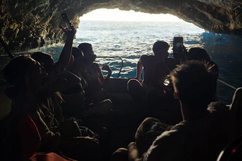 Speed Boat Tour to Blue Cave, Lady of Rocks and Mamula