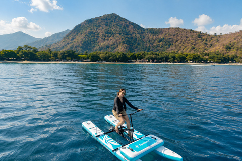 From Nipah Beach: Clear Canoe, SUP & Water Bike +Drone Shot Paddleboard with Drone Photos & Videos