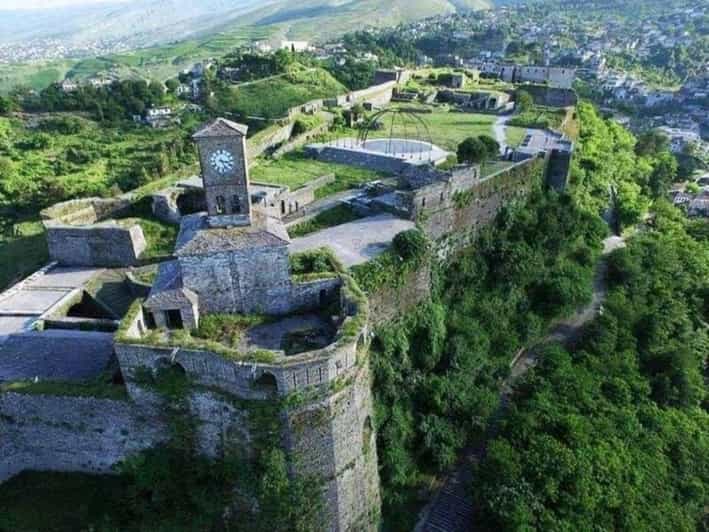 From Tirana & Durrës: UNESCO Gjirokastër Castle & Blue Eye