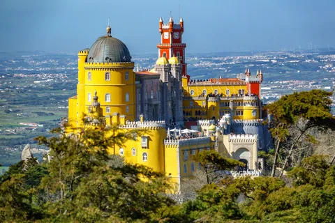 Tour privato: Palazzo Pena, Cascais, Cabo da Roca e Vino