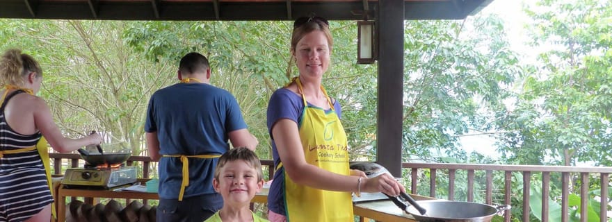 Koh Lanta : Cours de déjeuner à l'école de cuisine thaïlandaise de Lanta