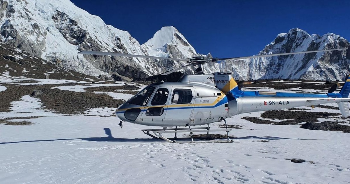 Excursión en helicóptero por el Everest Salida Fija Diaria | GetYourGuide
