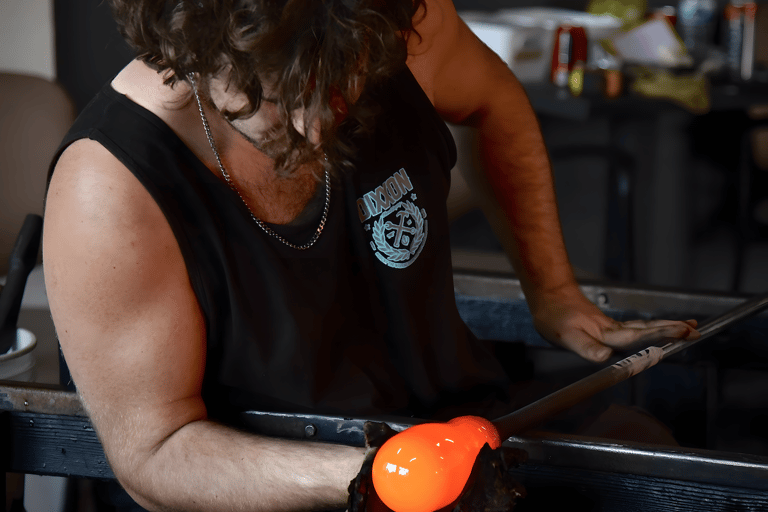 Tacoma WA: Glassblowing Float-Making Class with Instructor