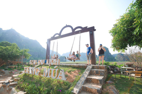 Ninh Binh: Tam Coc - Hoa Lu & Mua Höhle Ganztägige EntdeckungHanoi: Tam Coc - Hoa Lu & Mua Höhle Ganztägige Entdeckung