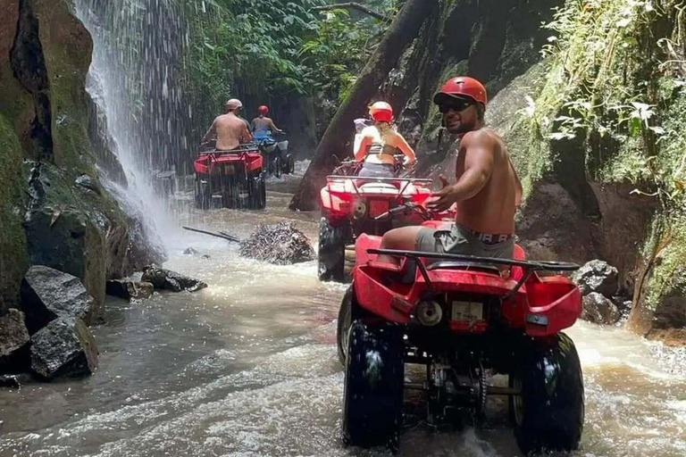 Ubud: Kuber single ATV Quad Adventure with Waterfall Track