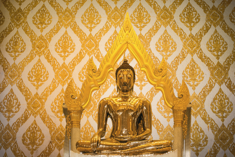 Bangkok: Halbtagestour mit geführter Stadtführung und Tempeln