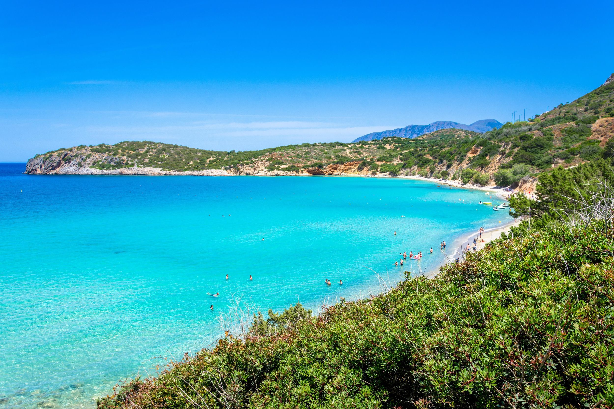 Kreta: Tour zum Strand von Voulisma und zum Tierpark