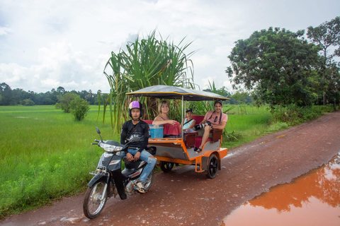 Siem Reap: Silk Farm & Killing Fields TukTuk Tour