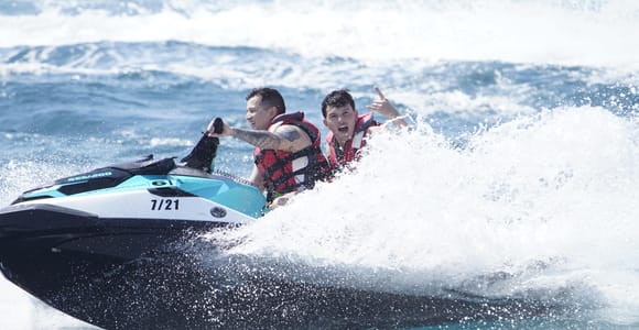 Barcelona: Jetski-Tour ohne Führerschein Hotel W – inklusive Foto