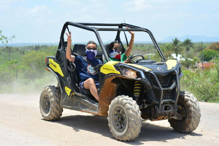 Punta Cana: Aventura en quad + Baño en cueva acuática + Visita al puebloPunta Cana: Solo ATV Buggy (1 Persona por Vehículo)