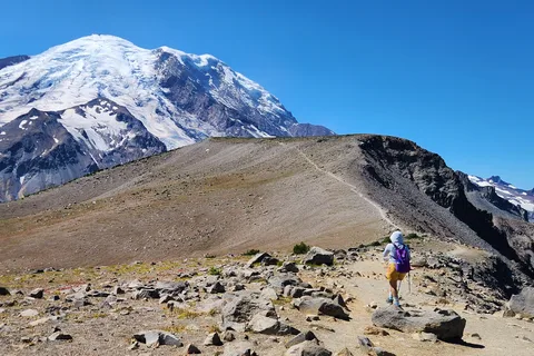 Mount Rainier: Day Hike on the Mountain