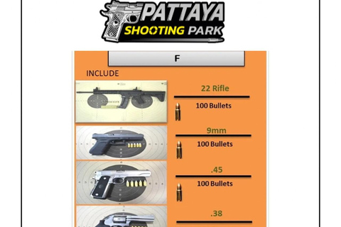 Pattaya: Shooting Park Experience for 10 People