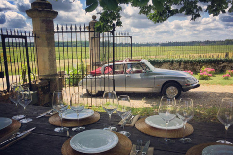 Private Luxury Wine Tour to St. Emilion in a Citroën DS Half day
