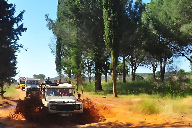 Fethiye: Defender Jeep Safari, Mud Bath, Canyon & Waterfalls