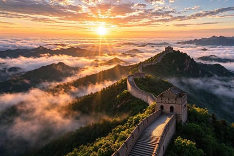 Badaling Great Wall Entry Ticket with Cable Car and Lunch