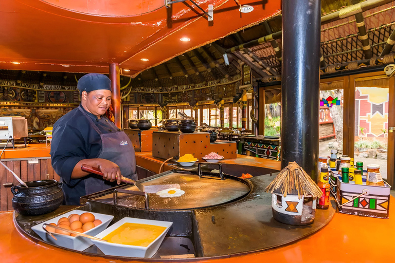 Villaggio culturale di Lesedi con pranzo o cena a base di cibo culturaleTour gastronomico con pranzo o cena con degustazione di prodotti culturali