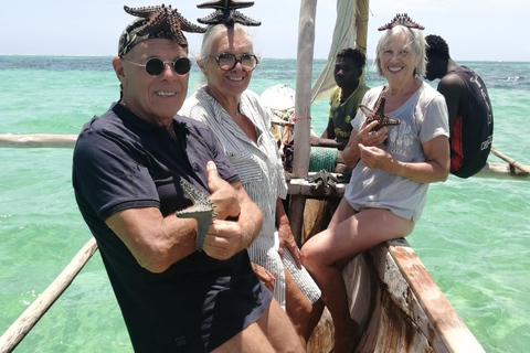 Zanzibar : excursion de plongée avec tuba et voile au récif de Kiwengwa