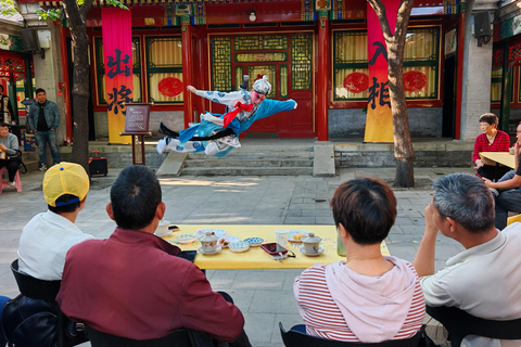 Lao Beijing Shichahai Hutong: Courtyard, Opera, Tea & Snacks Exclusive Private Shichahai Hutong Tour(Private tour)