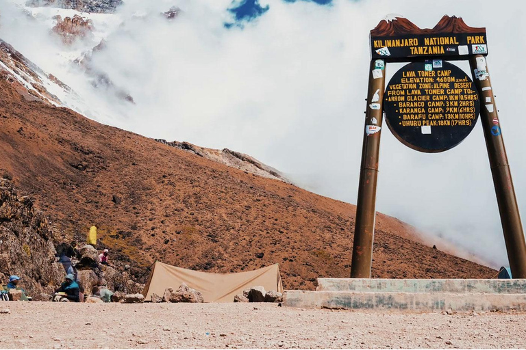 6 jours d&#039;ascension du Kilimandjaro par la route de Marangu