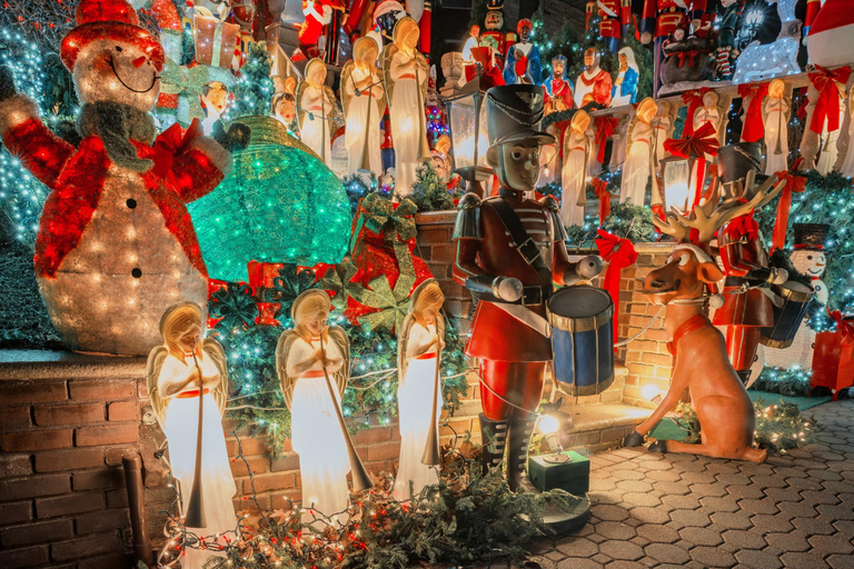 NYC : Visite des lumières de Noël de Dyker Heights avec chocolat chaud