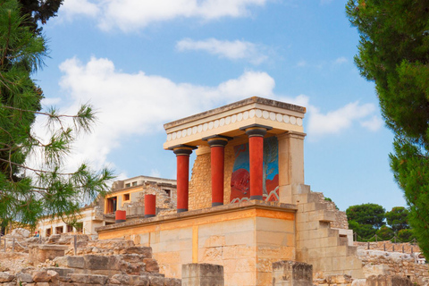 Minoan Path: Knossos Palace, Winery Visit, Lunch at Archanes Starting from Rethymno Areas