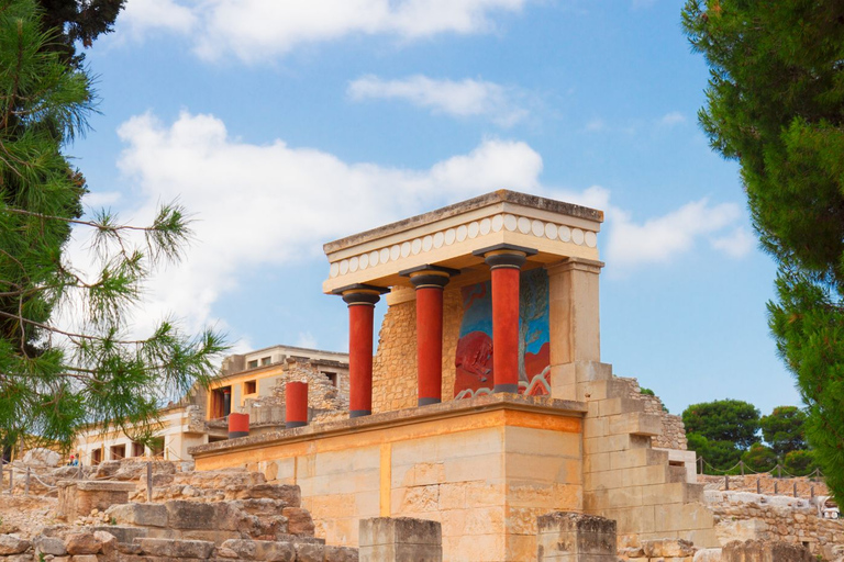 Minoan Path: Knossos Palace, Winery Visit, Lunch at Archanes Starting from Rethymno Areas
