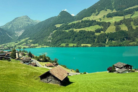 From Basel: Swiss Alps, Lauterbrunnen, & Beatus Caves Tour