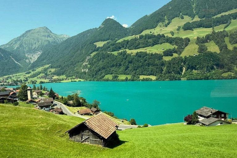From Basel: Swiss Alps, Lauterbrunnen, & Beatus Caves Tour